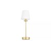 Shore Light Didcot 44cm Metal Touch Table Lamp – White&Gold